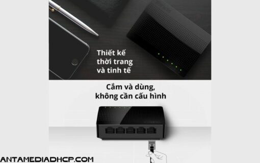 Bộ Chia Mạng Switch Để Bàn Tenda SG105 5 Cổng