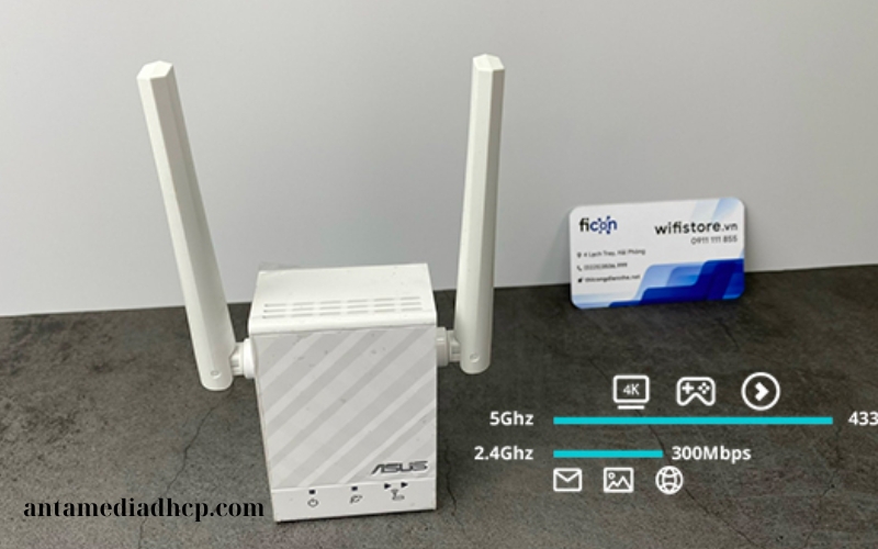 Bộ Kích Sóng WiFi ASUS AC750 (2)