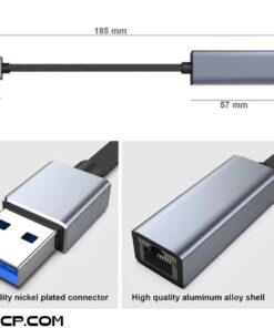 Bộ Chuyển Đổi USB c Sang Ethernet 100