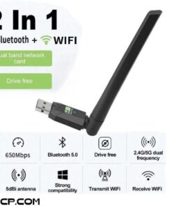 Bộ chuyển đổi Bluetooth WiFi USB 600Mbps